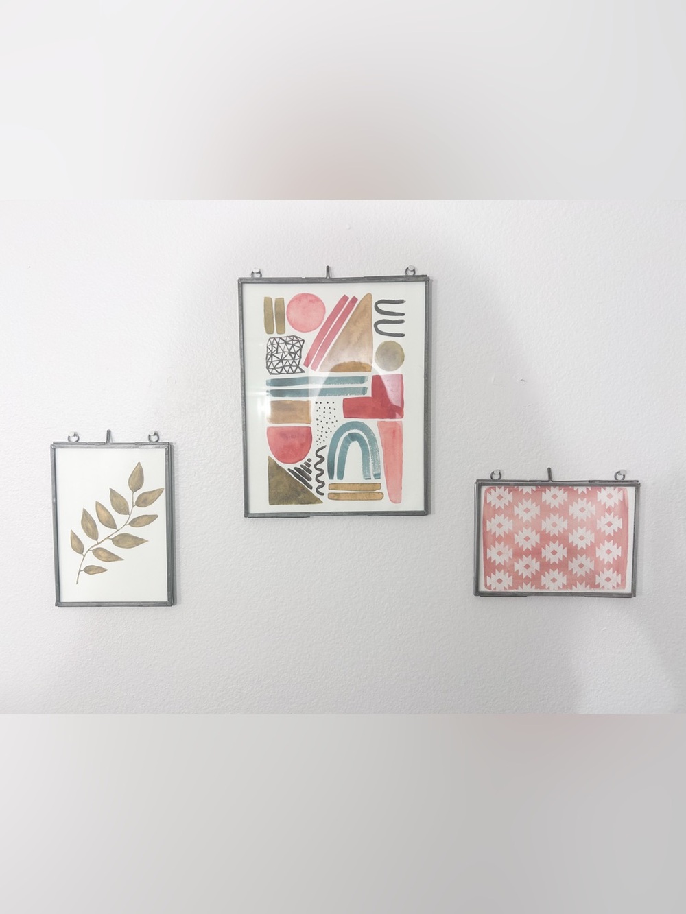 Wall decor set of three framed prints Etsy anthro